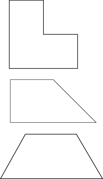 図形の４等分 算数の広場